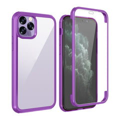 Double-sided Plastic Glass Protective Case, For iPhone 11 Pro, For iPhone 11, For iPhone 11 Pro Max