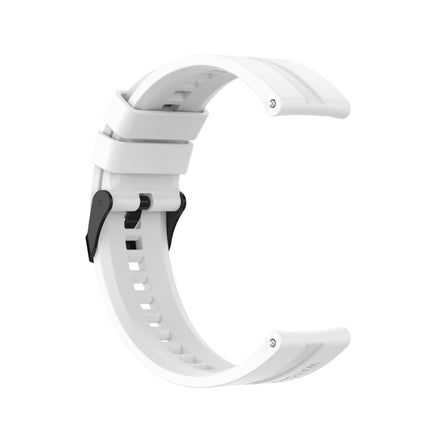 For Huawei Watch GT 2 Pro Silicone Replacement Strap Watchband with Black Steel Buckle