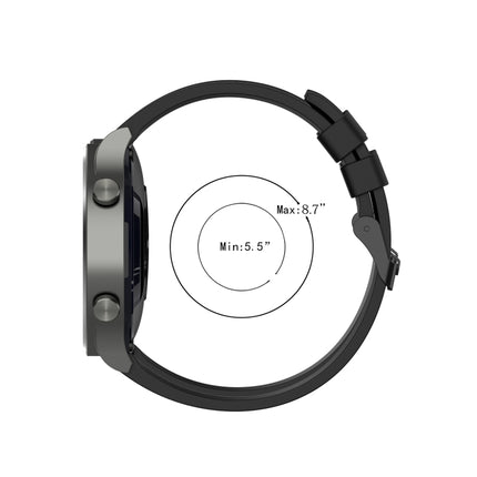 For Huawei Watch GT 2 Pro Silicone Replacement Strap Watchband with Black Steel Buckle
