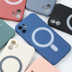 Silicone Full Coverage Shockproof Magsafe Case, For iPhone 12 mini, For iPhone 12, For iPhone 12 Pro