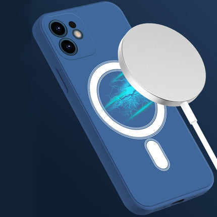 Stoßfeste Magsafe-Hülle mit vollständiger Abdeckung aus Silikon für das iPhone 12 Pro Max
