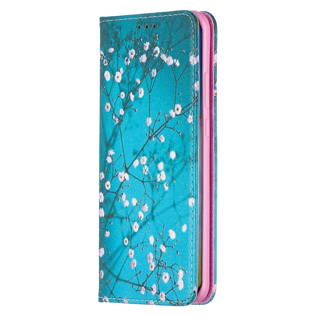 Colored Drawing Pattern Invisible Magnetic Horizontal Flip PU Leather Case with Holder & Card Slots & Wallet, For Huawei P40 Pro, For Huawei P40