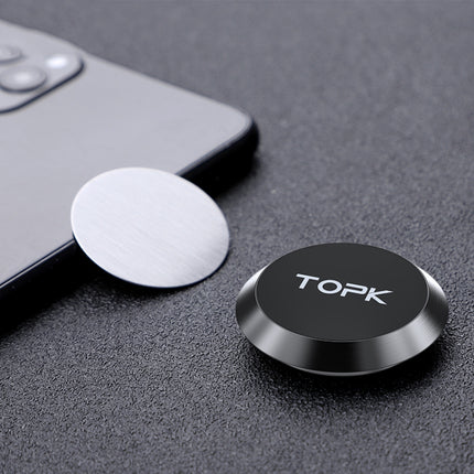 TOPK D21 Car Mobile Phone Holder Magnetic Universal In-car Phone Holder Stand, D21