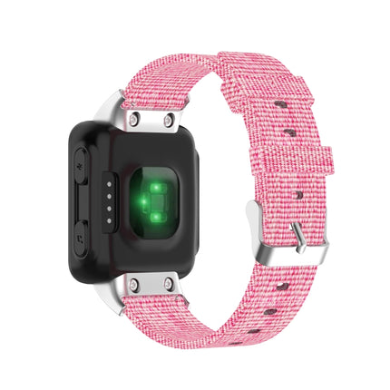 Universal Nylon Canvas Replacement Wrist Strap Watchband, For Garmin Forerunner 35 / 30