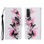 For Huawei P Smart 2021 / Y7a / Four Butterflies