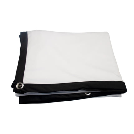 Folding Milk Silk Polyester Projector Film Curtain, 60 inch (16:9) Projection Area: 133 x 75cm, 60 inch (4:3) Projection Area: 120 x 90cm, 72 inch (16:9) Projection Area: 159 x 90cm, 72 inch (4:3) Projection Area: 146 x 110cm                           ...