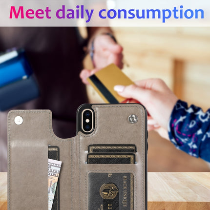 Double Buckle Mandala Pattern PU+TPU Protective Case with Card Slots & Holder & Photo Frame, For iPhone XS Max, For iPhone 11, For iPhone 11 Pro, For iPhone 11 Pro Max