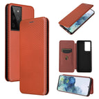 For Samsung Galaxy S21 Ultra 5G / Brown