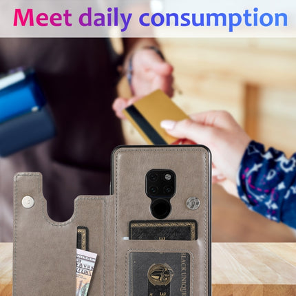 Double Buckle Mandala Pattern PU+TPU Protective Case with Card Slots & Holder & Photo Frame, For Huawei Mate 20, For Huawei Mate 20 Lite, For Huawei Mate 20 Pro, For Huawei Mate 30