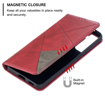 Rhombus Texture Horizontal Flip Magnetic Leather Case with Holder & Card Slots, For Samsung Galaxy S21 5G, For Samsung Galaxy S21+ 5G, For Samsung Galaxy S21 Ultra 5G