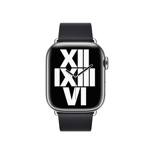 Modern Style Leather Watch Band For Apple Watch 49mm / 46mm / 45mm / 44mm / 42mm, For Apple Watch Ultra 49mm / Series 8&7 45mm / SE 2&6&SE&5&4 44mm / 3&2&1 42mm, For Apple Watch 49mm / 46mm / 45mm / 44mm / 42mm