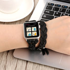For Apple Watch Ultra 49mm / Series 8&7 45mm / SE 2&6&SE&5&4 44mm / 3&2&1 42mm / Black