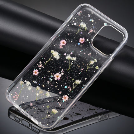 TPU-Schutzhülle mit Gypsophila-Blumenmuster, für iPhone 11, für iPhone 11 Pro, für iPhone 11 Pro Max, für iPhone 12 mini, für iPhone 12 / 12 Pro, für iPhone 12 Pro Max