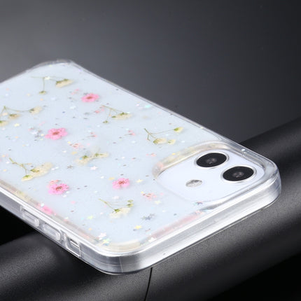TPU-Schutzhülle mit Gypsophila-Blumenmuster, für iPhone 11, für iPhone 11 Pro, für iPhone 11 Pro Max, für iPhone 12 mini, für iPhone 12 / 12 Pro, für iPhone 12 Pro Max