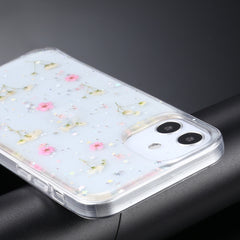 Gypsophila Flowers Pattern TPU Protective Case, For iPhone 11, For iPhone 11 Pro, For iPhone 11 Pro Max, For iPhone 12 mini, For iPhone 12 / 12 Pro, For iPhone 12 Pro Max