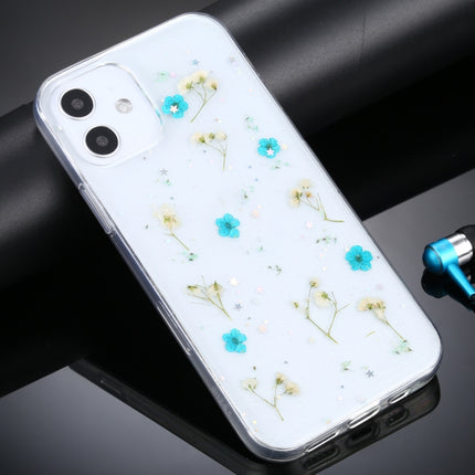 Gypsophila Flowers Pattern TPU Protective Case, For iPhone 11, For iPhone 11 Pro, For iPhone 11 Pro Max, For iPhone 12 mini