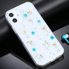 Gypsophila Flowers Pattern TPU Protective Case, For iPhone 11, For iPhone 11 Pro, For iPhone 11 Pro Max, For iPhone 12 mini, For iPhone 12 / 12 Pro, For iPhone 12 Pro Max