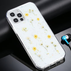 Gypsophila Flowers Pattern TPU Protective Case, For iPhone 11, For iPhone 11 Pro, For iPhone 11 Pro Max, For iPhone 12 mini, For iPhone 12 / 12 Pro, For iPhone 12 Pro Max