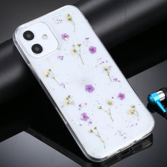 Gypsophila Flowers Pattern TPU Protective Case, For iPhone 11, For iPhone 11 Pro, For iPhone 11 Pro Max, For iPhone 12 mini, For iPhone 12 / 12 Pro, For iPhone 12 Pro Max