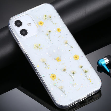 Gypsophila Flowers Pattern TPU Protective Case, For iPhone 11, For iPhone 11 Pro, For iPhone 11 Pro Max, For iPhone 12 mini
