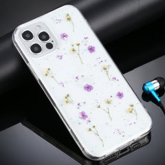 Gypsophila Flowers Pattern TPU Protective Case, For iPhone 11, For iPhone 11 Pro, For iPhone 11 Pro Max, For iPhone 12 mini, For iPhone 12 / 12 Pro, For iPhone 12 Pro Max