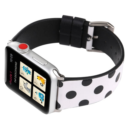 Fashion Dot Series Watchband For Apple Watch Series 6 & SE & 5 & 4 40mm / 3 & 2 & 1 38mm, For Apple Watch Series 8&7 41mm / SE 2&6&SE&5&4 40mm / 3&2&1 38mm, For Apple Watch Series 7 41mm / 6 & SE & 5 & 4 40mm / 3 & 2 & 1 38mm