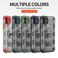 wolns Explorer Series PC+TPU Protective Case, For iPhone 11, For iPhone 11 Pro, For iPhone 11 Pro Max, For iPhone 12 mini, For iPhone 12 / 12 Pro, For iPhone 12 Pro Max