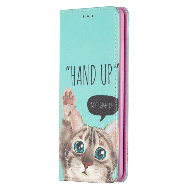 Colored Drawing Pattern Invisible Magnetic Horizontal Flip PU Leather Case with Holder & Card Slots & Wallet, For Samsung Galaxy S20 Plus, For Samsung Galaxy S20 Ultra