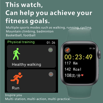 H55Pro 1.4 inch TFT Screen Smart Bluetooth Watch, Support Sleep Monitor / Heart Rate Monitor / Blood Pressure Monitor, Style: Silicone Strap, Style: Silicone Strap(Green), Style: Silicone Strap(Dark Blue), Style: Silicone Strap(Pink)�������������������...