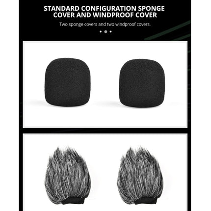 YELANGU MIC11 SLR Camera Mobile Phone Two-way Recording Microphone, MIC11