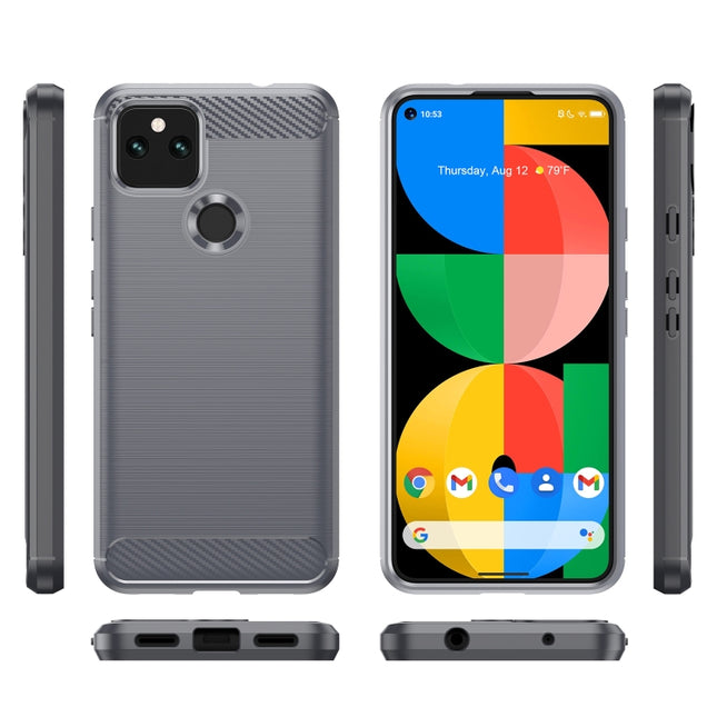 Brushed Texture Carbon Fiber TPU Case, For Google Pixel 5, For OnePlus 8T, For OnePlus Nord N10 5G, For OnePlus Nord, For Sony Xperia 5 II, For Motorola Moto G 5G Plus, For Motorola Moto G 5G