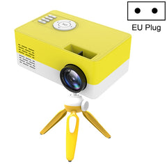 J15 1920 x 1080P HD Household Mini LED Projector with Tripod Mount Support AV / HDMI x 1 / USB x1 / TF x 1, EU Plug, US Plug, UK Plug, AU Plug