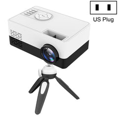 J15 1920 x 1080P HD Household Mini LED Projector with Tripod Mount Support AV / HDMI x 1 / USB x1 / TF x 1, EU Plug, US Plug, UK Plug, AU Plug