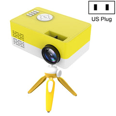 J15 1920 x 1080P HD Household Mini LED Projector with Tripod Mount Support AV / HDMI x 1 / USB x1 / TF x 1, EU Plug, US Plug, UK Plug, AU Plug