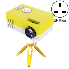 J15 1920 x 1080P HD Household Mini LED Projector with Tripod Mount Support AV / HDMI x 1 / USB x1 / TF x 1, EU Plug, US Plug, UK Plug, AU Plug