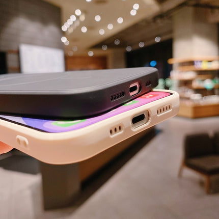 Funda Magsafe de silicona líquida de cobertura total a prueba de golpes para iPhone 12, iPhone 12 mini y iPhone 12 Pro