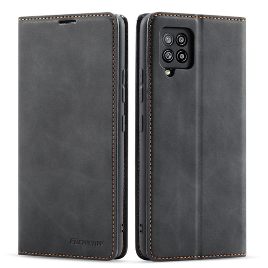 Forwenw Dream Series Oil Edge Strong Magnetism Horizontal Flip Leather Case with Holder & Card Slots & Wallet & Photo Frame, For Samsung Galaxy A42 5G