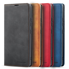 Forwenw Dream Series Oil Edge Strong Magnetism Horizontal Flip Leather Case with Holder & Card Slots & Wallet & Photo Frame, For Samsung Galaxy A42 5G