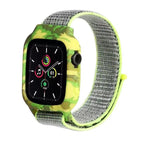 For Apple Watch Series 7 41mm / 6 & SE & 5 & 4 40mm / 3 & 2 & 1 38mm / Bright Yellow