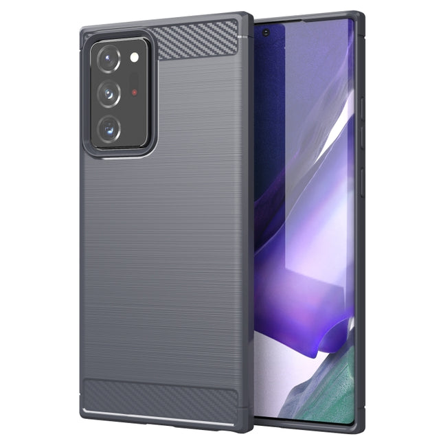 Brushed Texture Carbon Fiber TPU Case, For Samsung Galaxy Note20, For Samsung Galaxy Note20 Ultra, For Samsung Galaxy S20 FE, For Samsung Galaxy A01 Core, For Samsung Galaxy A42 5G, For Samsung Galaxy M01, For Samsung Galaxy M31s, For Samsung Galaxy M51