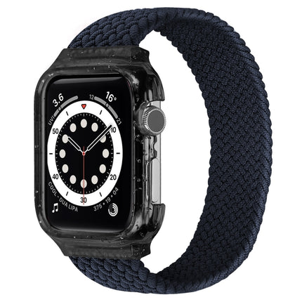 Weave Replacement Wrist Strap Watchbands with Frame For Apple Watch Series 6 & SE & 5 & 4 44mm / 3 & 2 & 1 42mm, 128mm, 135mm, 140mm, 145mm