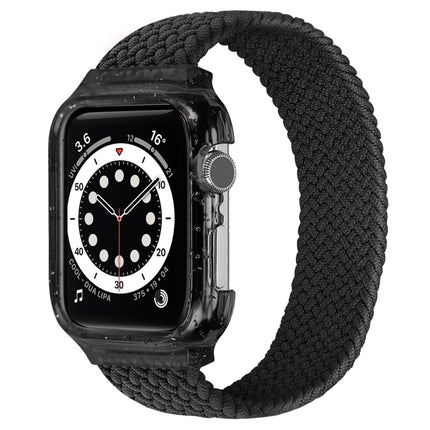 Weave Replacement Wrist Strap Watchbands with Frame For Apple Watch Series 6 & SE & 5 & 4 44mm / 3 & 2 & 1 42mm, 150mm, 155mm, 160mm, 165mm