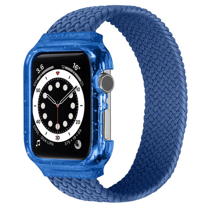 Weave Replacement Wrist Strap Watchbands with Frame For Apple Watch Series 6 & SE & 5 & 4 44mm / 3 & 2 & 1 42mm, 150mm, 155mm, 160mm, 165mm