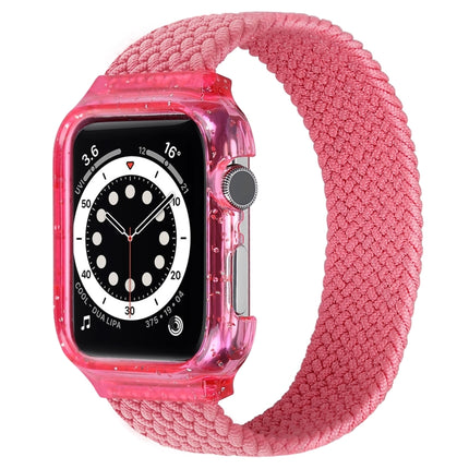 Weave Replacement Wrist Strap Watchbands with Frame For Apple Watch Series 6 & SE & 5 & 4 44mm / 3 & 2 & 1 42mm, 150mm, 155mm, 160mm, 165mm