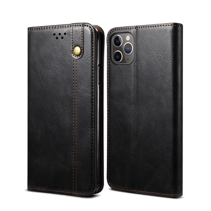 Simple Wax Crazy Horse Texture Horizontal Flip Leather Case with Card Slots & Wallet, For iPhone 11, For iPhone 11 Pro, For iPhone 11 Pro Max, For iPhone 12 mini, For iPhone 12 / 12 Pro, For iPhone 12 Pro Max