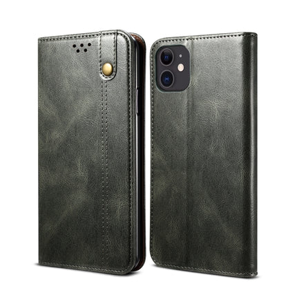 Simple Wax Crazy Horse Texture Horizontal Flip Leather Case with Card Slots & Wallet, For iPhone 11, For iPhone 11 Pro, For iPhone 11 Pro Max, For iPhone 12 mini, For iPhone 12 / 12 Pro, For iPhone 12 Pro Max