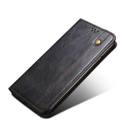 Simple Wax Crazy Horse Texture Horizontal Flip Leather Case with Card Slots & Wallet, For iPhone XR, For iPhone XS / X, For iPhone XS Max