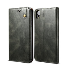 Simple Wax Crazy Horse Texture Horizontal Flip Leather Case with Card Slots & Wallet, For iPhone 11, For iPhone 11 Pro, For iPhone 11 Pro Max, For iPhone 12 mini, For iPhone 12 / 12 Pro, For iPhone 12 Pro Max, For iPhone XR, For iPhone XS / X