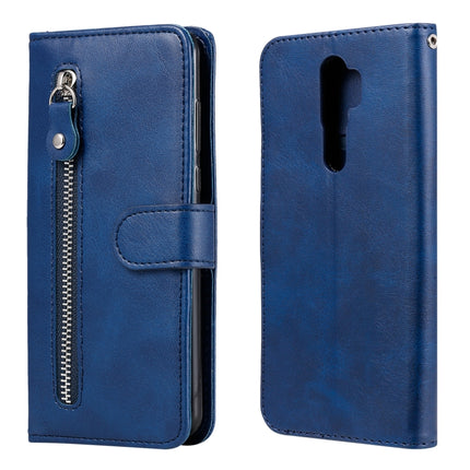 Fashion Calf Texture Zipper Horizontal Flip Leather Case with Holder & Card Slots & Wallet, For OPPO A9 (2020) / A5 (2020), For OPPO A52 / A72 / A92, For OPPO A53 / A53S / A32 / A33, For OPPO Realme 7 Pro