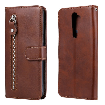 Fashion Calf Texture Zipper Horizontal Flip Leather Case with Holder & Card Slots & Wallet, For OPPO A9 (2020) / A5 (2020), For OPPO A52 / A72 / A92, For OPPO A53 / A53S / A32 / A33, For OPPO Realme 7 Pro